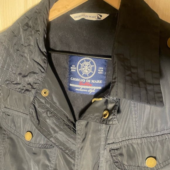 Giorgio‎ mare navy vintage yachting jacket size M - Picture 4 of 10